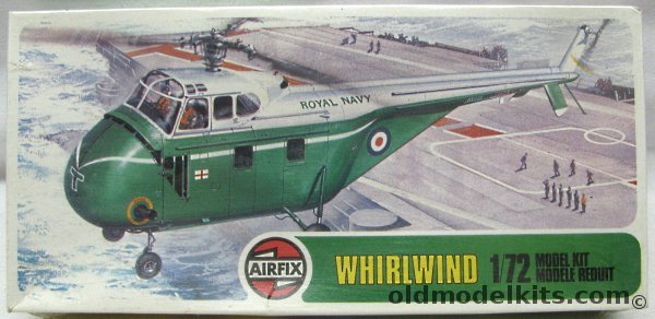 Airfix 1/72 USAF Sikorsky H-19B or Westland Whirlwind HAS Mk22, 02056-9 plastic model kit